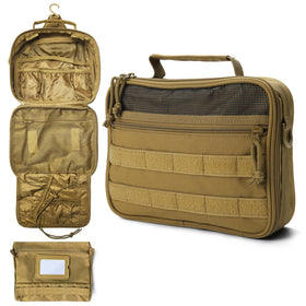 GVCELS mens toiletry bag with hanging design keeps essentials organized while traveling.