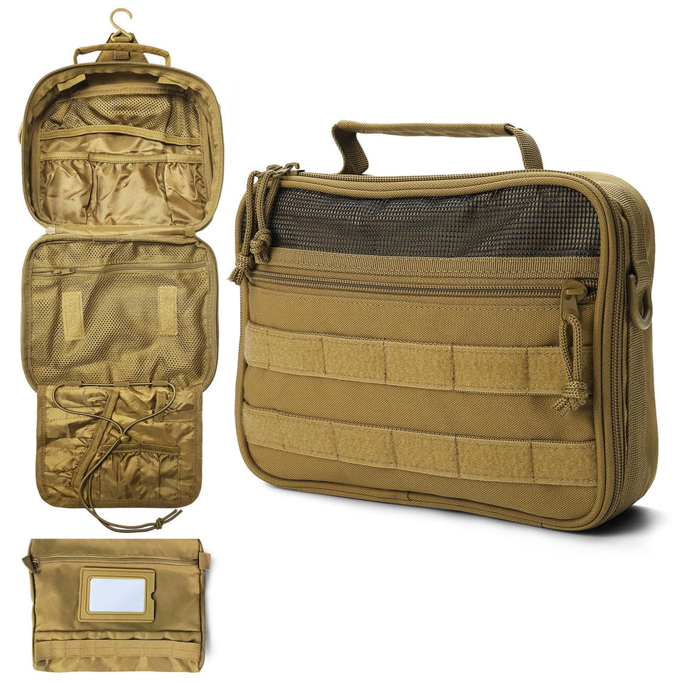 GVCELS mens toiletry bag with hanging design keeps essentials organized while traveling.