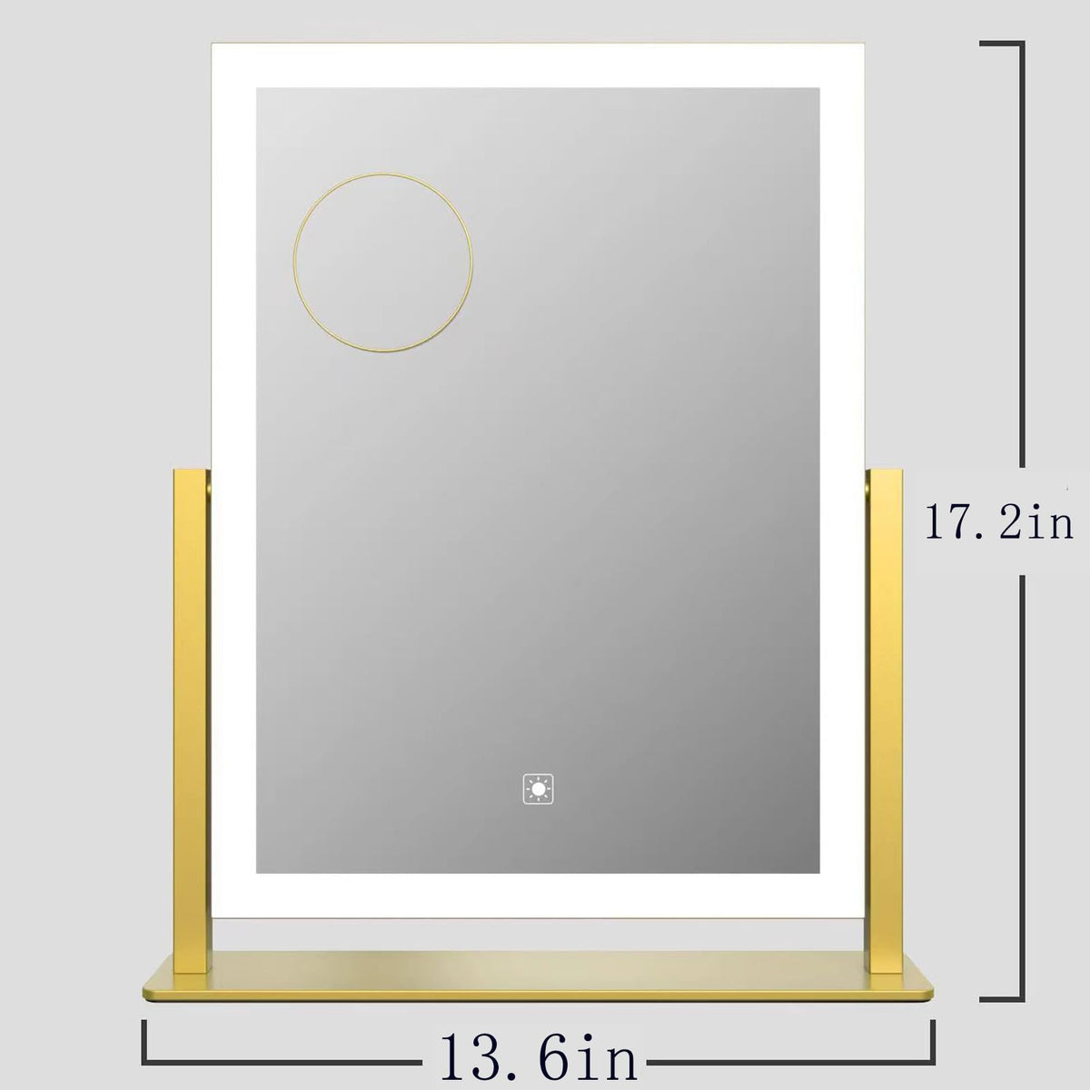 Sturdy aluminum alloy construction for long-lasting use.