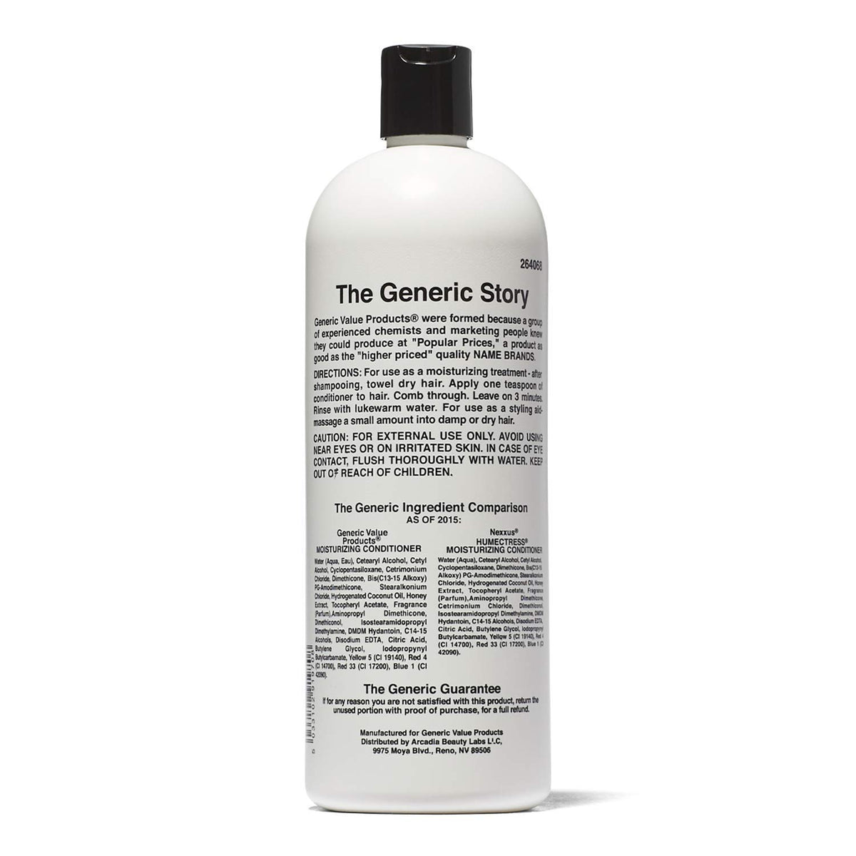 Generic Value Products Moisturizing Conditioner application demonstrates detangling and shine.