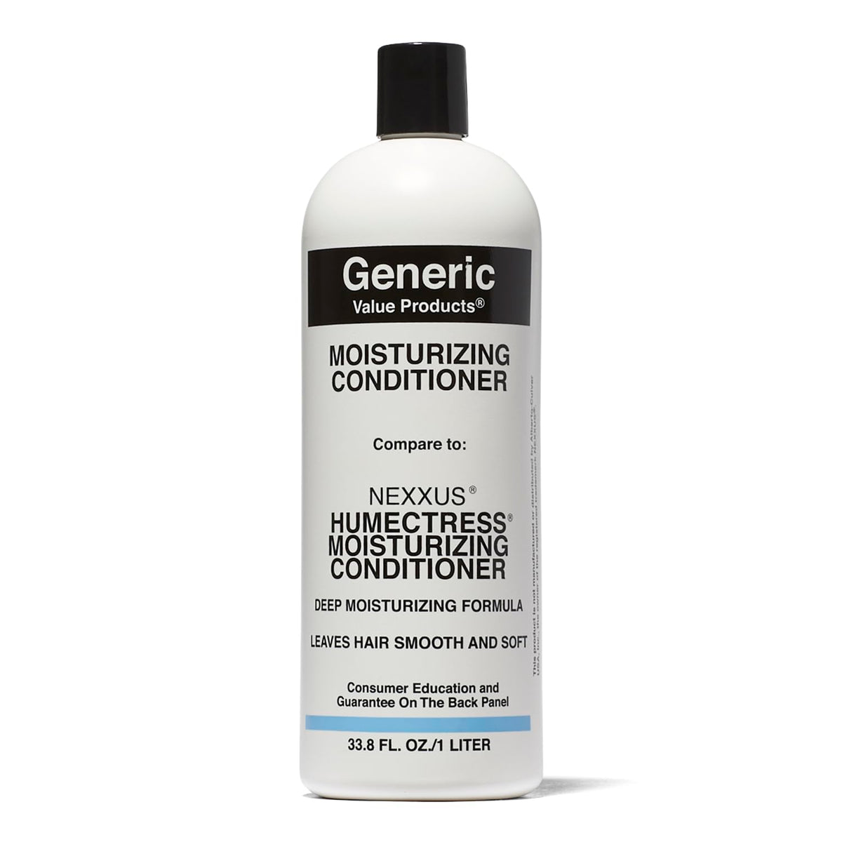 Generic Value Products Moisturizing Conditioner bottle for smooth, hydrated hair.