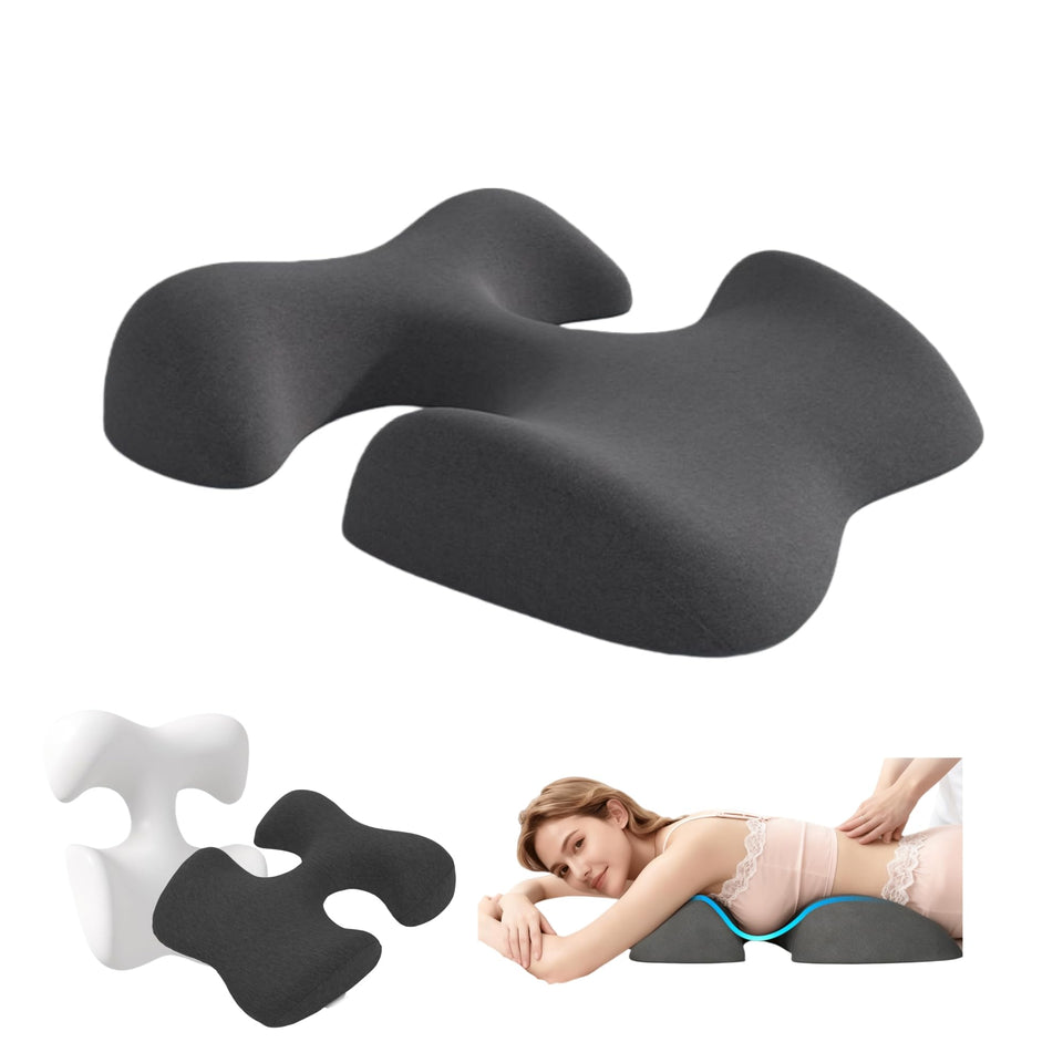 Gwboorsd breast pillow for massage with memory foam core delivers gentle, adjustable support.