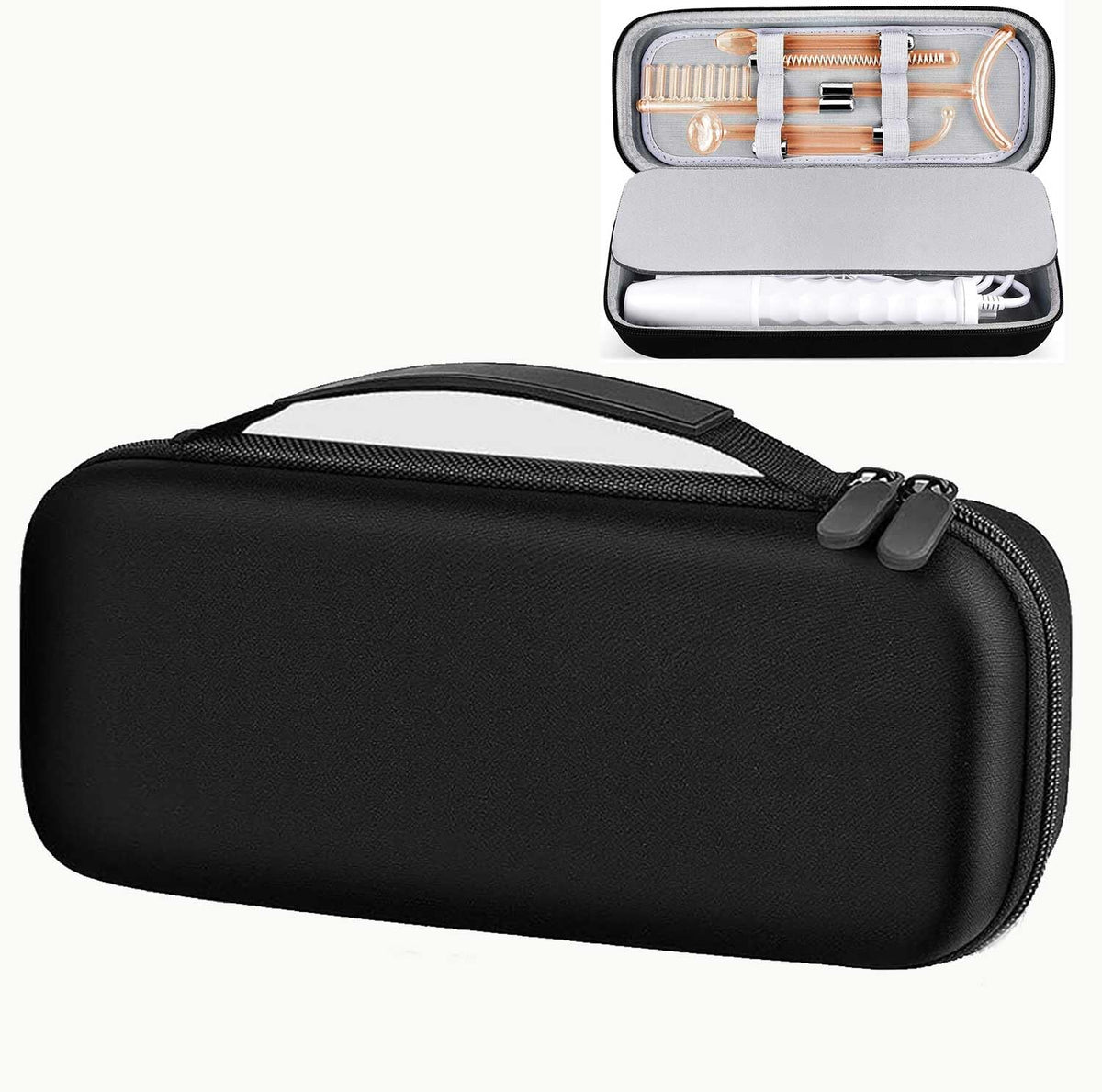 GWCASE case-compatible with high-frequency wand box for organized storage and protection.