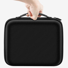 GWCASE compact travel box fits well in luggage for on-the-go grooming.