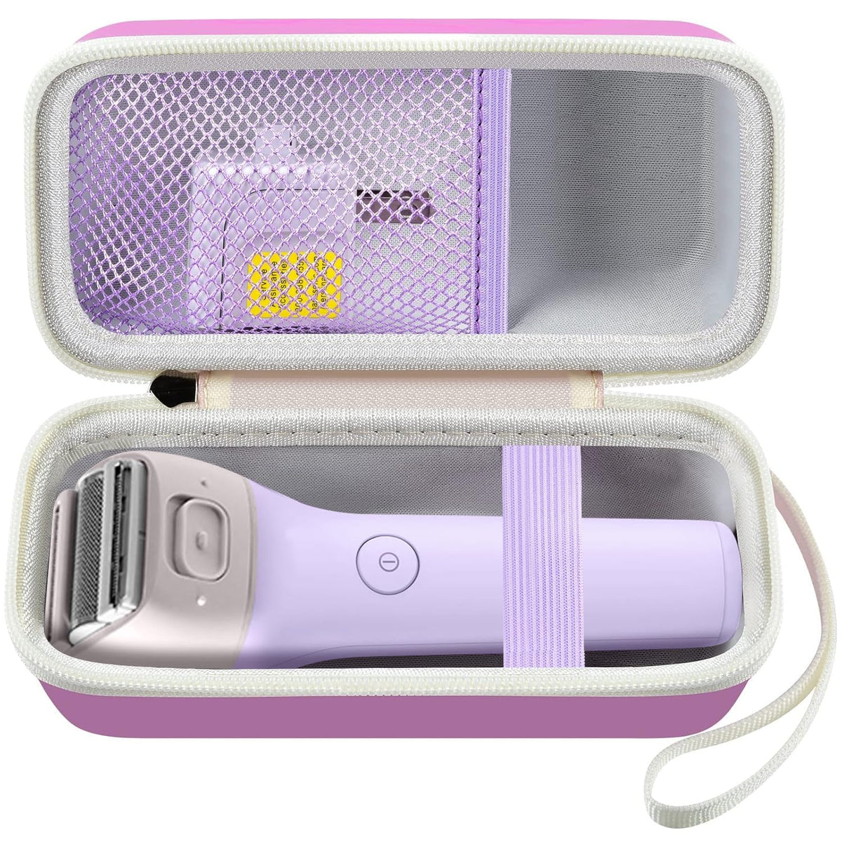 GWCASE panasonic es-awl8av purple outer view protecting your shaver on the go