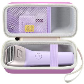 GWCASE panasonic es-awl8av purple outer view protecting your shaver on the go