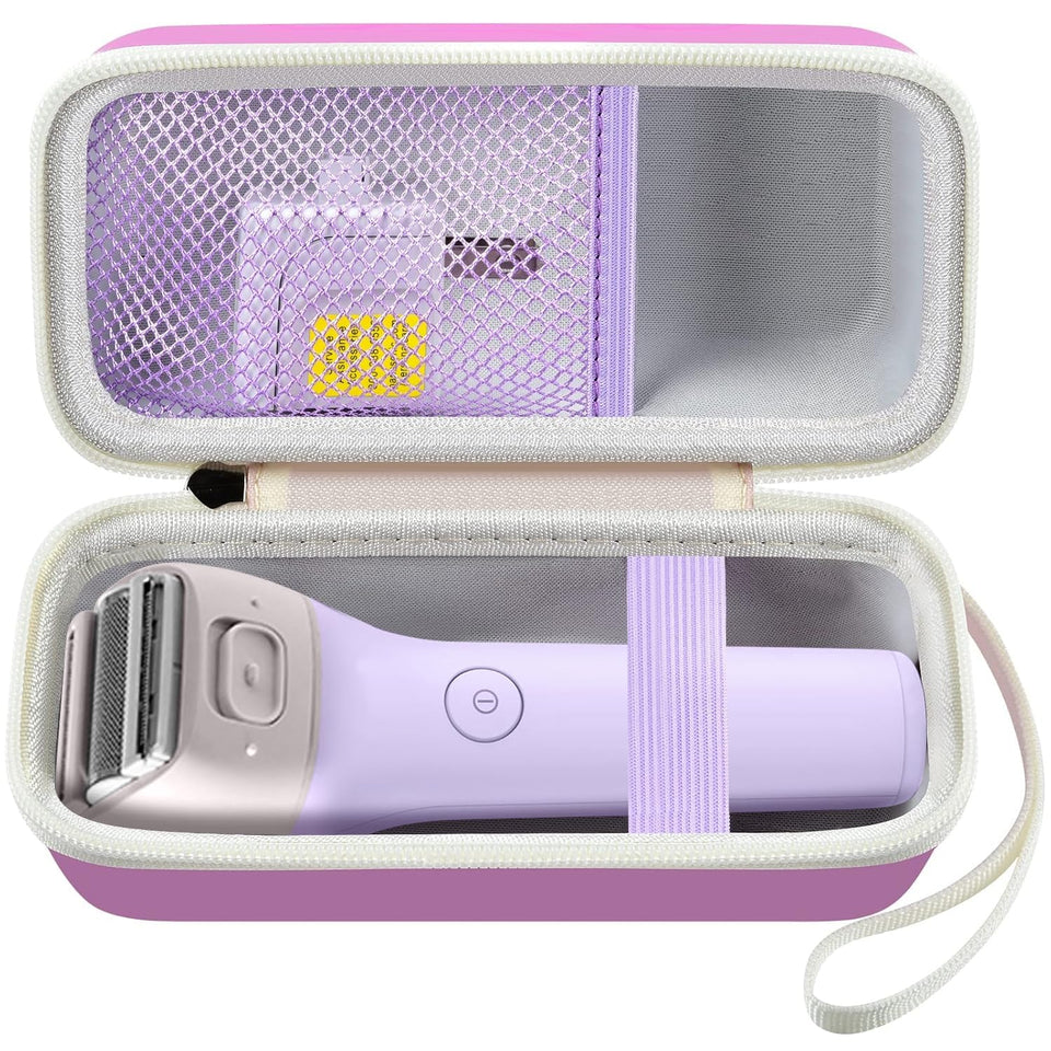 GWCASE panasonic es-awl8av purple outer view protecting your shaver on the go