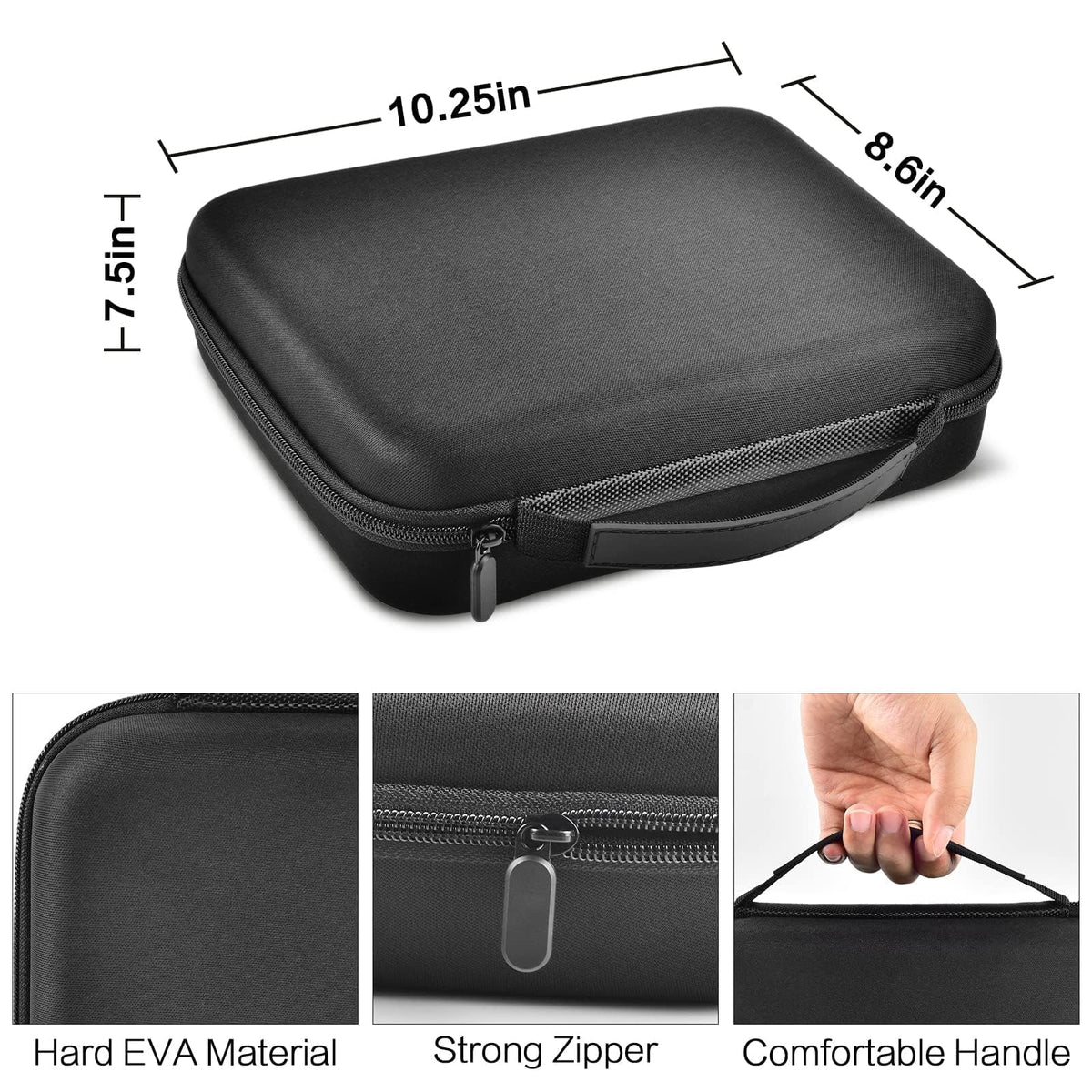 GWCASE foam base with removable layer cushions trimmers during travel.