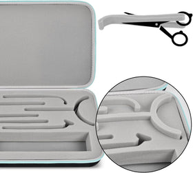 GWCASE two-layer sponge base secures six wands for organization