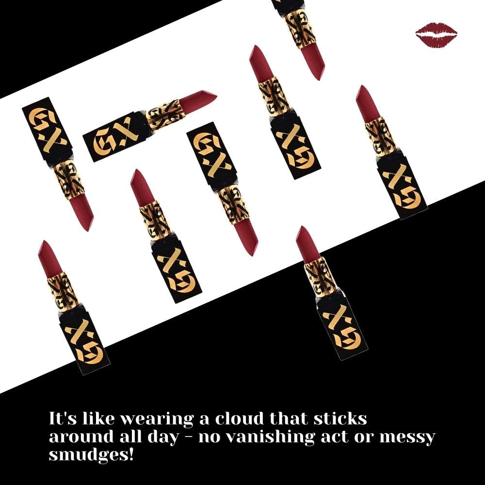 GXVE Original Me lipstick application demo shows precise, easy color build.