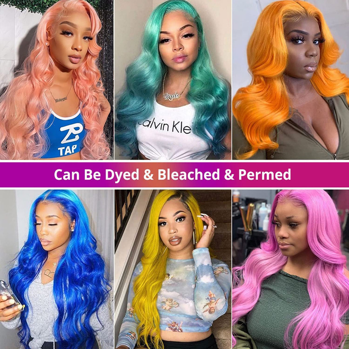 GYAJEP 13x6 lace frontal closure; seamless blend with natural parting.