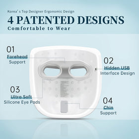 GYH LED face mask precision wavelengths target skin areas effectively.