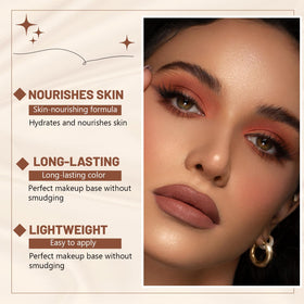 Gymfber foundation stick hydrates while concealing imperfections.