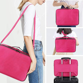 gzcz rose-red waterproof oxford fabric protects contents.