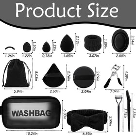 GZIXBDA eyelash curler and comb for precise shaping.