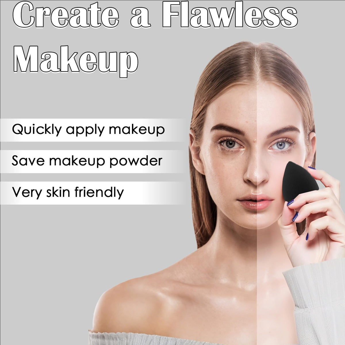 GZIXBDA gift-ready makeup brush kit perfect for beauty lovers.
