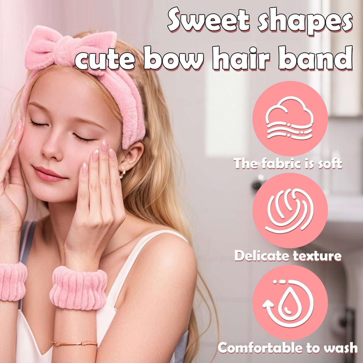 GZIXBDA makeup brush cleaner and headband kit