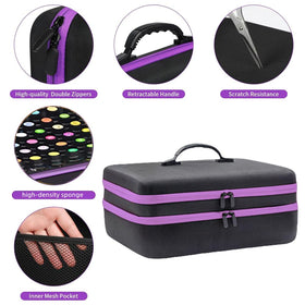 GZWENHAN black-purple-trim-shell conveys a professional vibe for display and use.