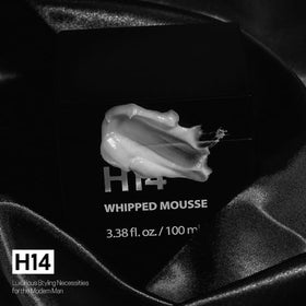 H14 Whipped Mousse styling results reveal soft, touchable texture.