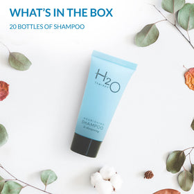 Shampoo bottle packaging showcasing nourishing formula