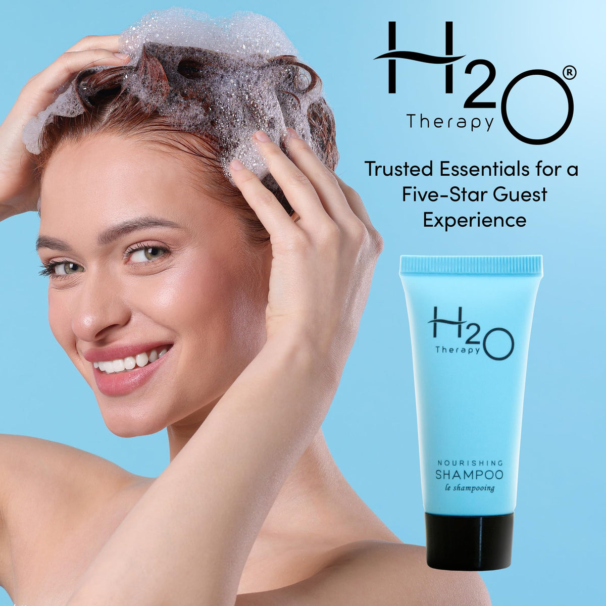 Paraben-free formula designed for eco-conscious hospitality
