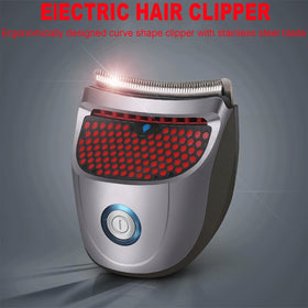 HAASHADA Shortcut hair clippers with nine combs enable customizable lengths for styles.