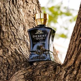 H HABIBI Desert Oud heart notes of jasmine and rose.