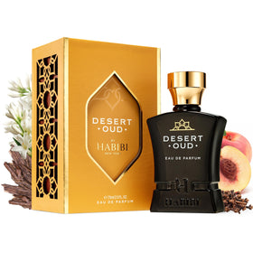 H HABIBI Desert Oud masculine ambiance for evening wear.