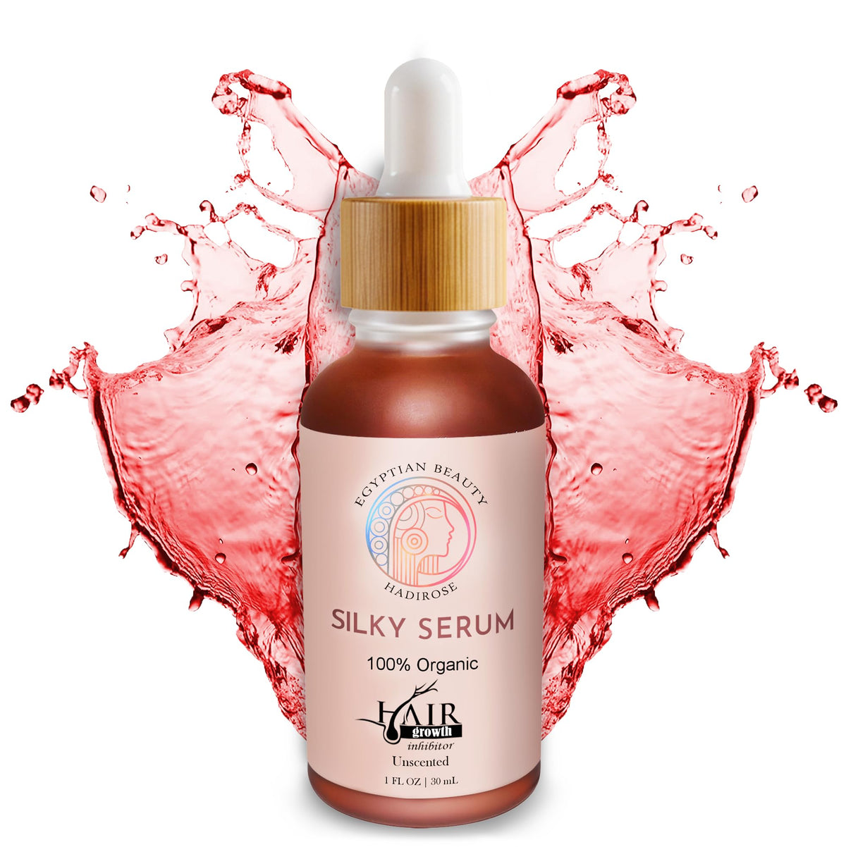 Hadirose Red Saad Oil dropper enables precise, small-dose application