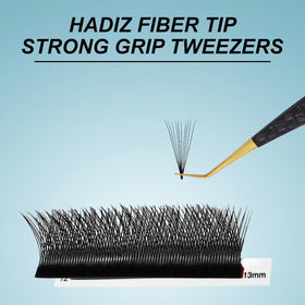 Lightweight stainless steel construction minimizes fatigue during extended lash sessions.