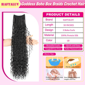 haftaluv long 30-inch braids for dramatic updos and versatile looks