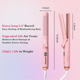 Hahahope ergonomic grip and 360 degree swivel cord for comfortable use