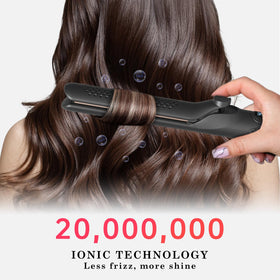 Hahahope device heats in 15 seconds for quick styling sessions