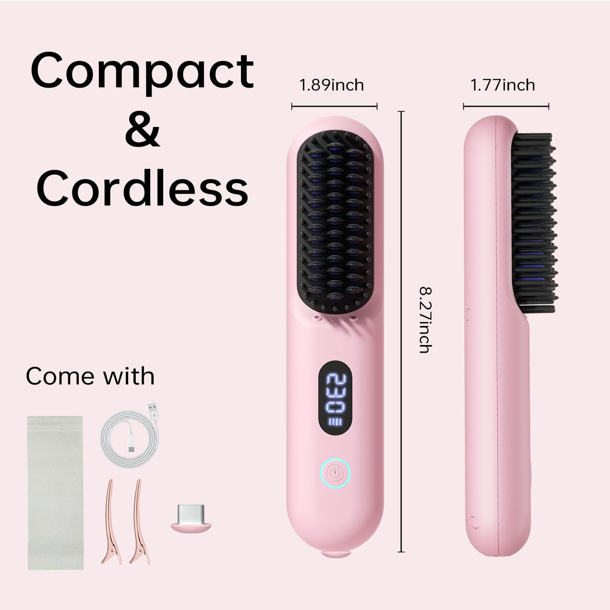 Hahahope pink ion technology delivering 224 million negative ions