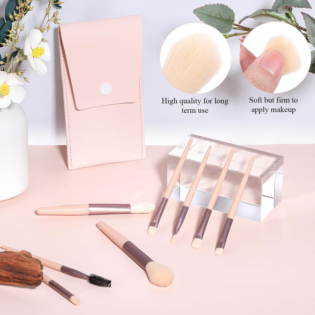 HaiFafafaing pink bridesmaid gifts packaging adds practical beauty tools