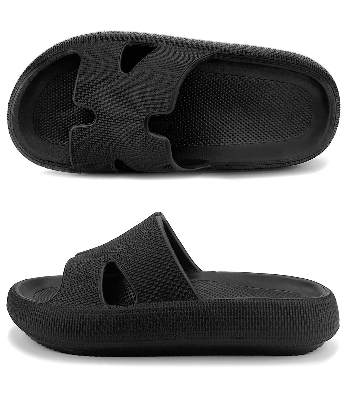 Haifago Cloud Slides deep heel cup and arch support for ergonomic comfort
