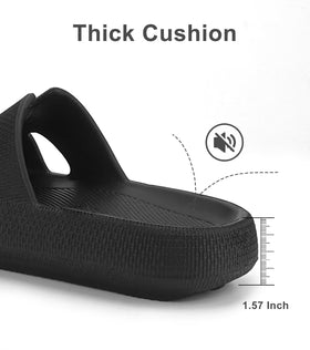 Haifago Cloud Slides H strap EVA design keeps feet comfortable and secure
