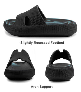 Haifago Cloud Slides platform cushioning delivers cloud like comfort on every step