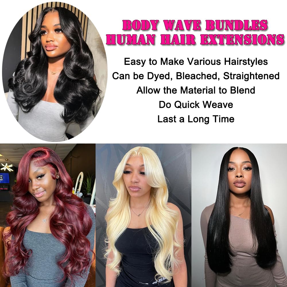 Hailriss full head look using four bundles demonstration