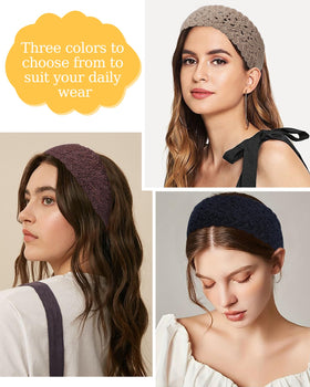 HAIMEIKANG floral head wrap adds color for casual trips or parties.