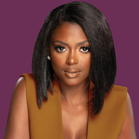 Hair after use appears glossy, smooth, and manageable with CHI conditioner.