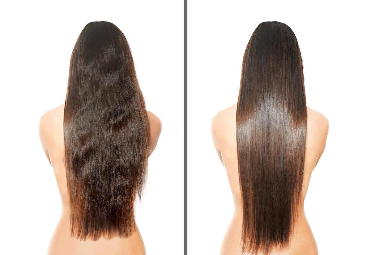 Hair Chemist Jamaican Black Castor Shampoo application on scalp in use