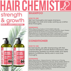 Hair Chemist Batana Set packaging photo highlighting the 3-piece kit.