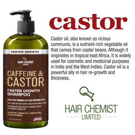 Hair Chemist nourishing formula details described on the bottle for softer hair