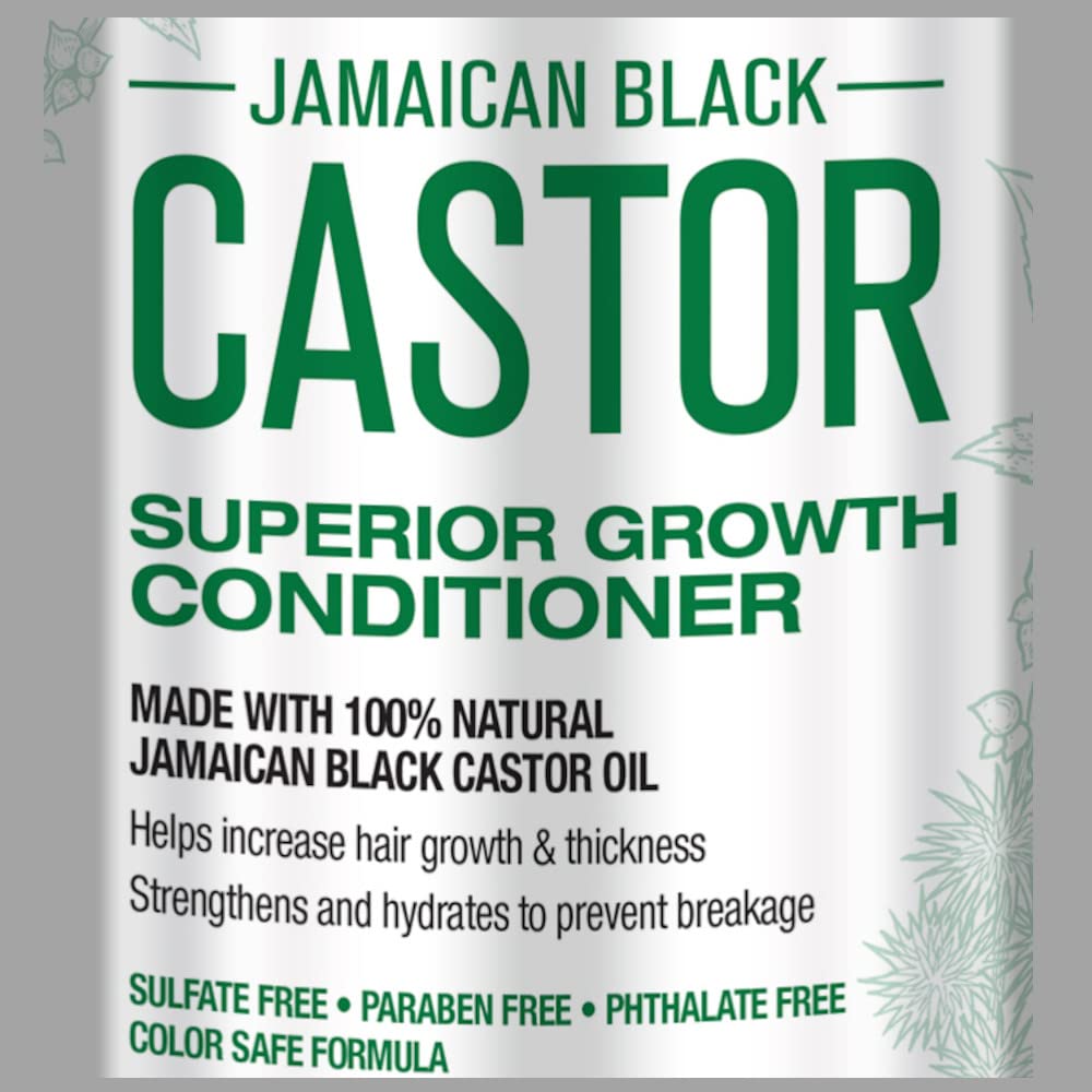 Hair Chemist Jamaican Black Castor Conditioner label closeup highlighting natural ingredients