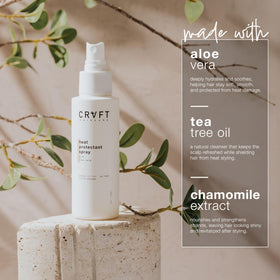 CRVFT being used during a blow-dry for added protection