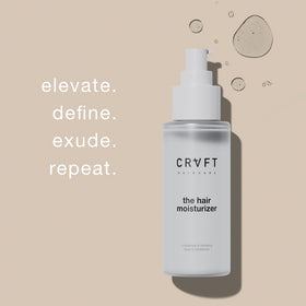 Hair Craft Co. CRVFT packaging 3.38oz display for easy travel.