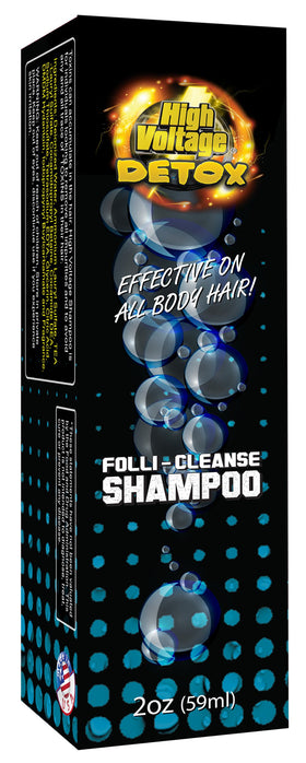 HAIR DETOX High Voltage bottle front view for a refreshing cleansing routine