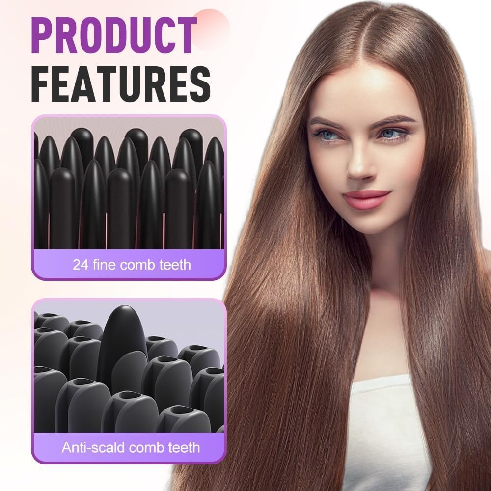 Hair Essence Go Brush Pro anti-scald teeth emphasize safe daily use