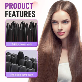 Hair Essence Go Brush Pro anti-scald teeth emphasize safe daily use